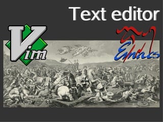 Text editor
 