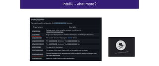 IntelliJ - what more?
 