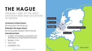 The Hague Marriott  - MICE Presentation 2018