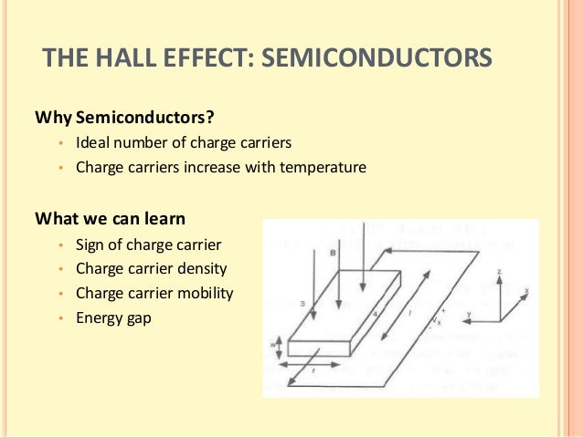 the hall effect the hall effect