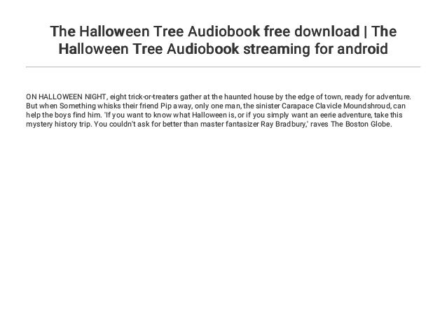 the halloween tree review the halloween tree review