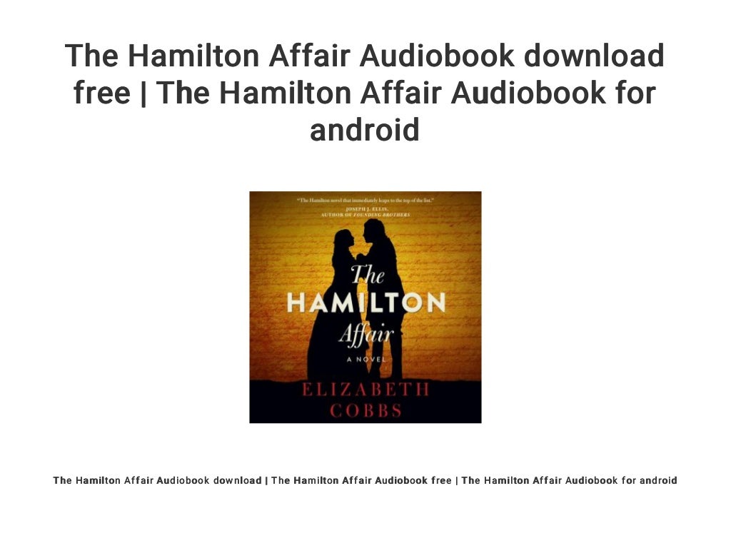 the hamilton affair book the hamilton affair book