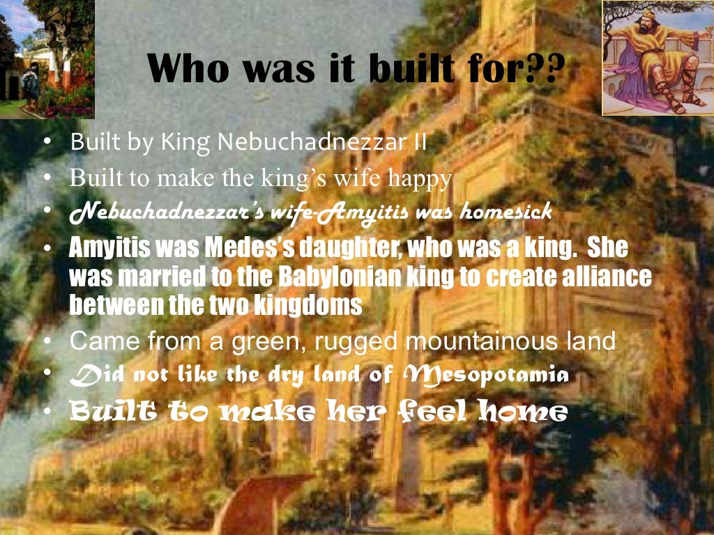 The Hanging Gardens Of Babylon