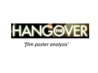 ‘film poster analysis’
 