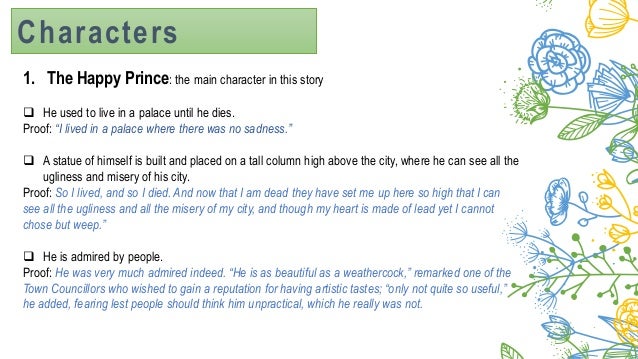 The Analysis of a Short story by Oscar Wilde: The Happy Prince