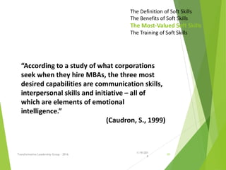 The hard truth about soft skills