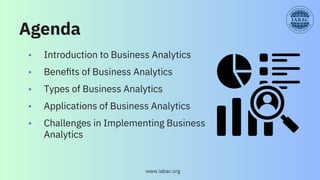 The Importance of Business Analytics | IABAC | PDF