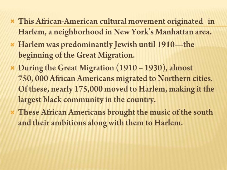 Harlem renaissance essays