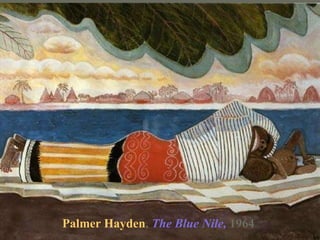 Palmer Hayden ,   The Blue Nile,  1964 