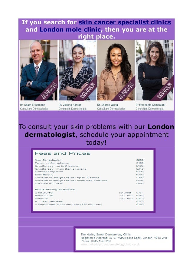 Dermatology Clinic in London London Dermatology Centre