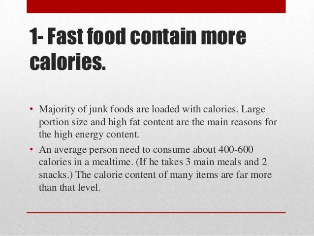 Transfat And Fast Food Transfat And Fast Food