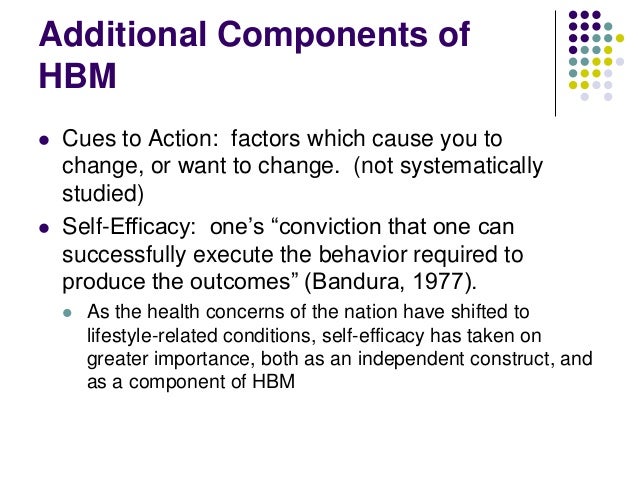 The Health Belief Model