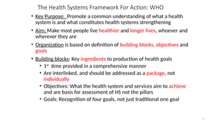 The Health Systems Framework For Action.pptx
