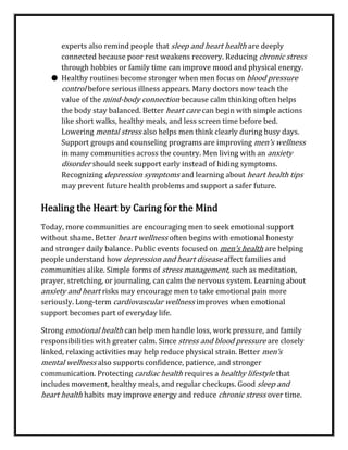 The Heart–Mind Connection_ Mental Health and Its Impact on Men’s ...