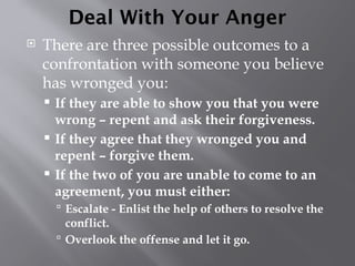 Using Agree And Angry Example Sermon Presentation The Heart of Anger.pptx