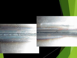 Our TIG welded samples…
 