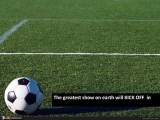 The greatest show on earth will KICK OFF  in
