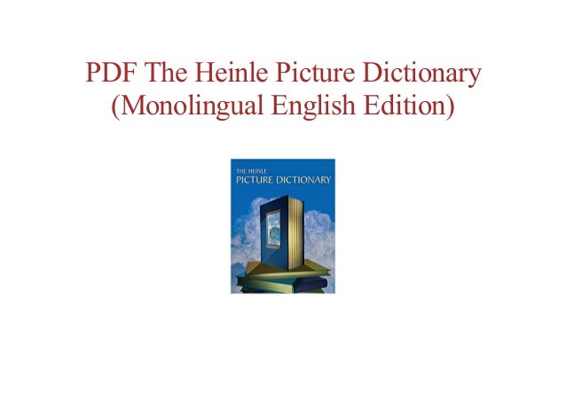 monolingual dictionary online