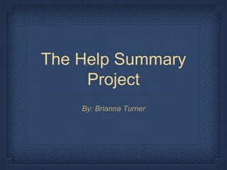 The Help -- 2373 | PPTX