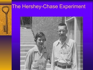 The Hershey-Chase Experiment
 