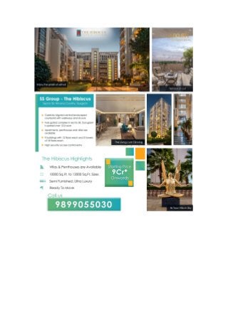 SS Group The Hibiscus Sector 50 Gurgaon