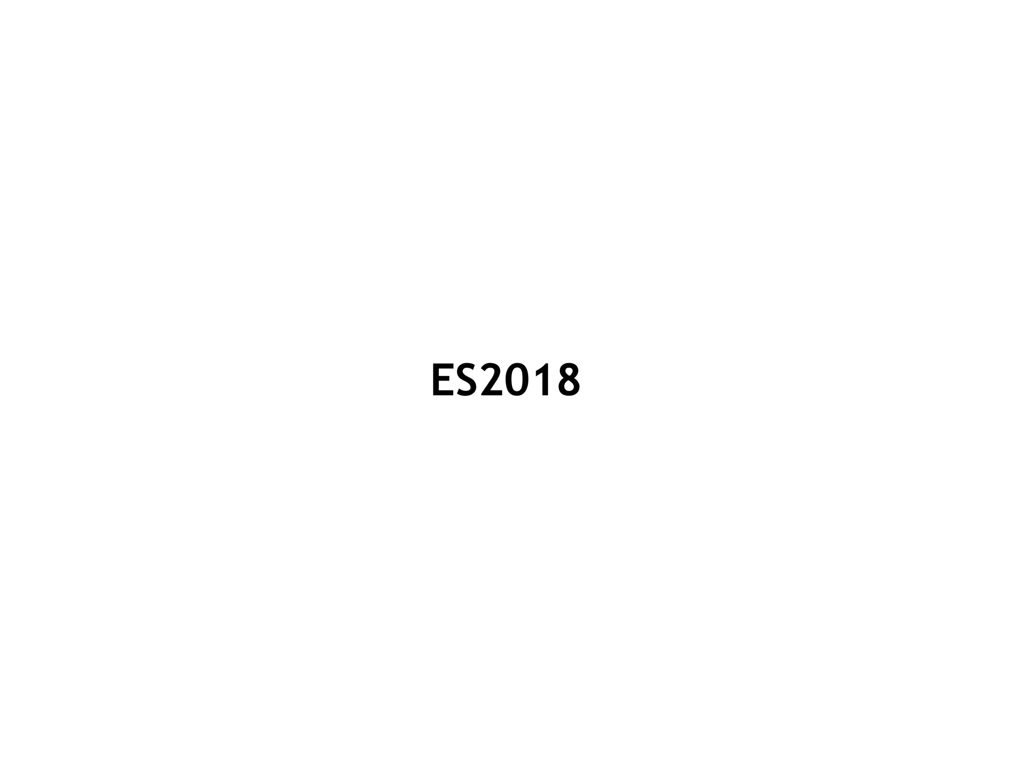 ES2018
 