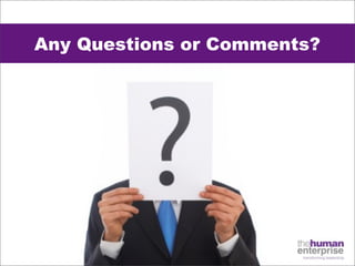 Any Questions or Comments?
 