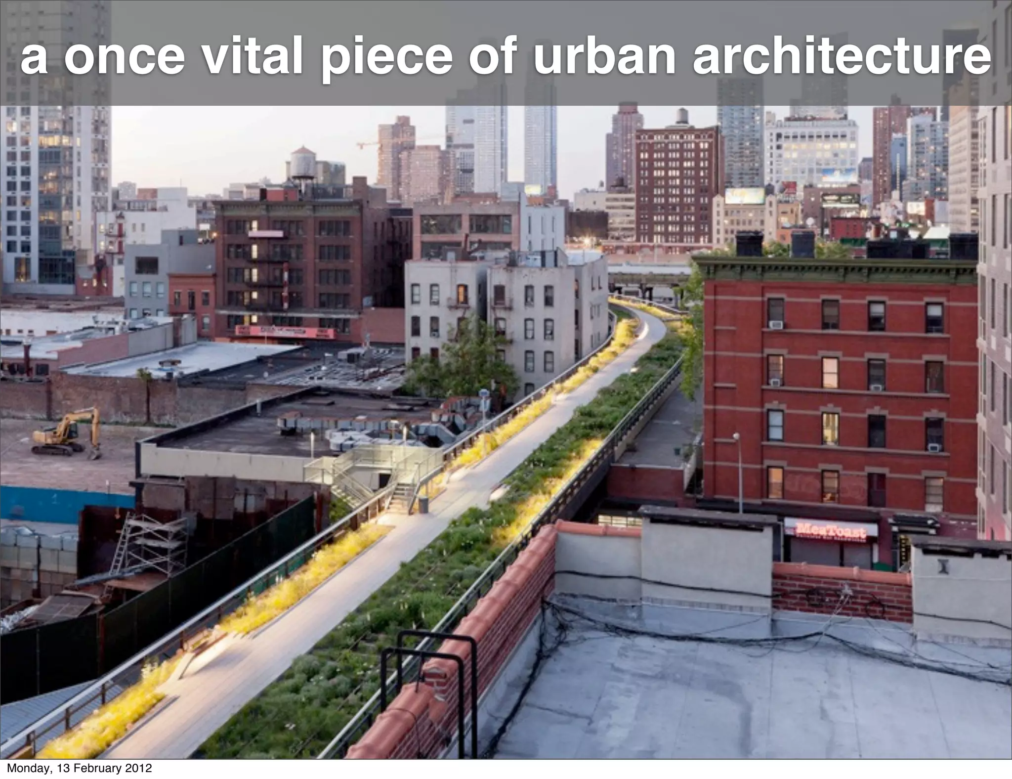 Thinking about the High Line | PDF