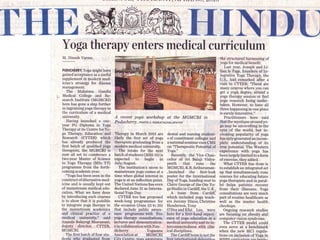 Yoga therapy enters medical curriculum