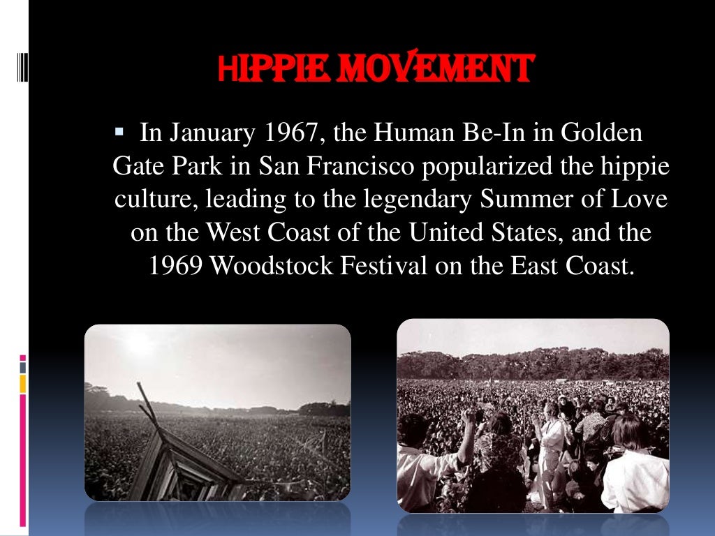 The hippie movement