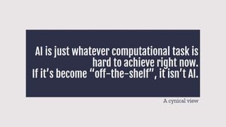 The historian and AI