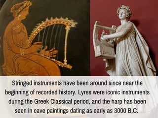 When Was The First String Instrument Invented The History of the Piano | PDF