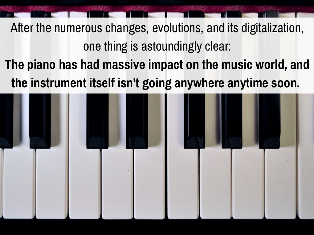 The History of the Piano