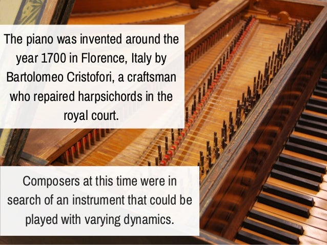 Piano History