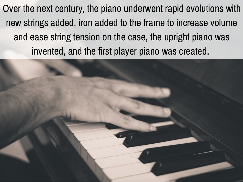 The History of the Piano