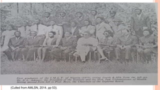 The History And Development Of Medical Laboratory Science Profession In the-history-and-development-of-medical-laboratory-science-profession-in