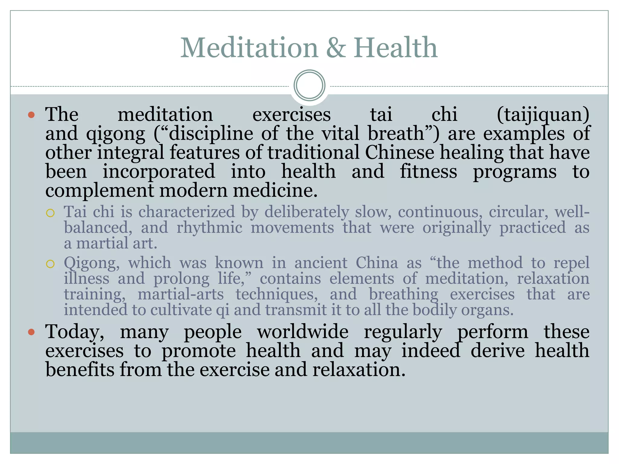 The history & development of traditional chinese medicine | PPTX