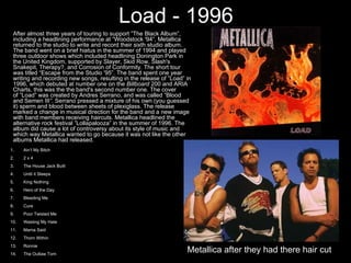 The History of Metallica | PPT