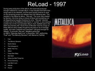 The History of Metallica | PPT