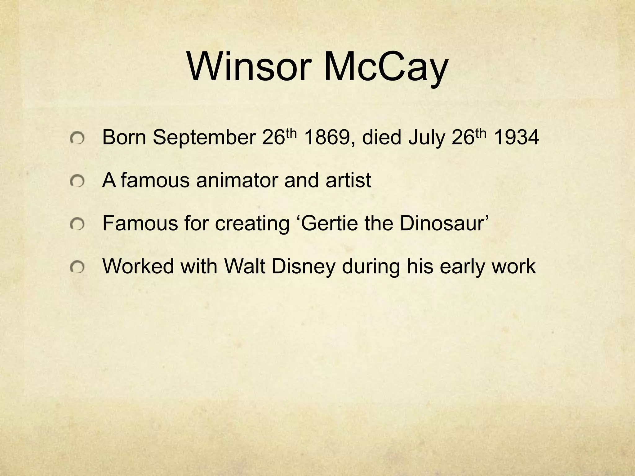 The history of animation | PPTX