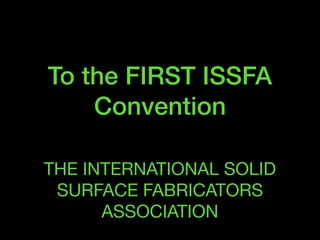 The History of BSF Solid Surfaces Ltd | PDF