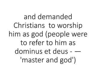 Dominus God THE HISTORY OF CHRISTIANITY.pptx