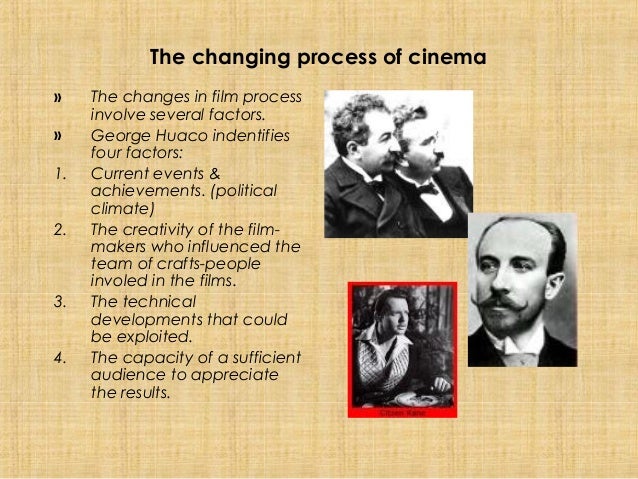 The history of cinema