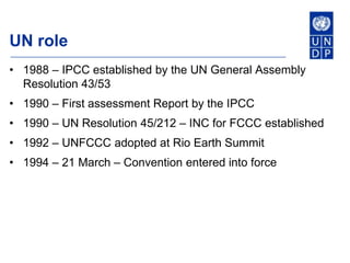 The History of Climate Change Negotiations | PPTX