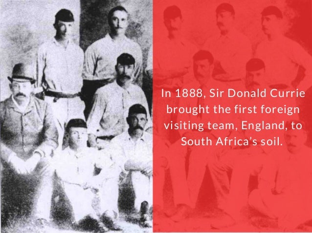 The History of Cricket in South Africa