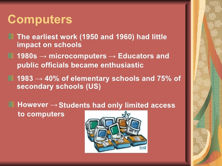 The history of educational technology
