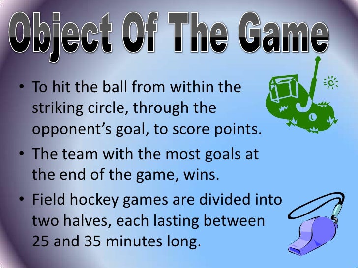 The history of field hockey edu