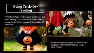 The history of Halloween : origins, traditions, customs, and symbolism