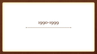1990-1999
 
