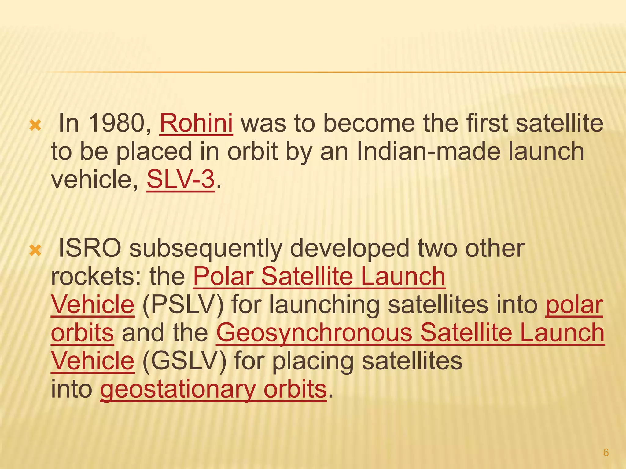 The history of india in space | PPTX